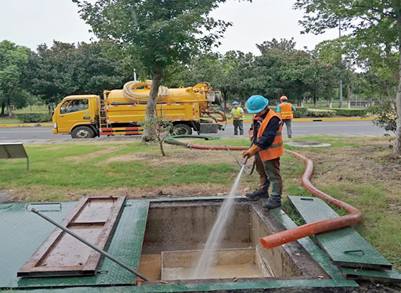 吉阳化油池清理