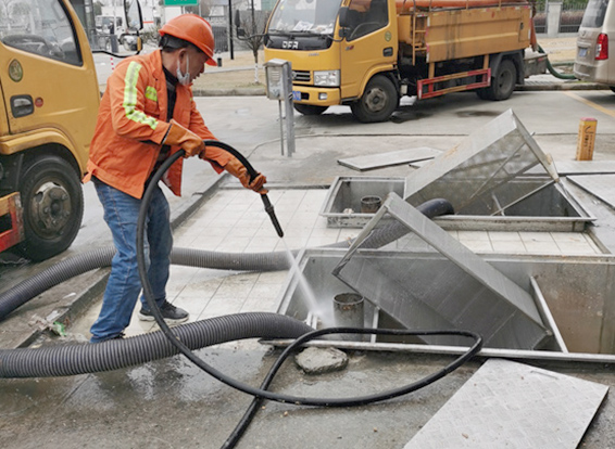 吉阳隔油池清理