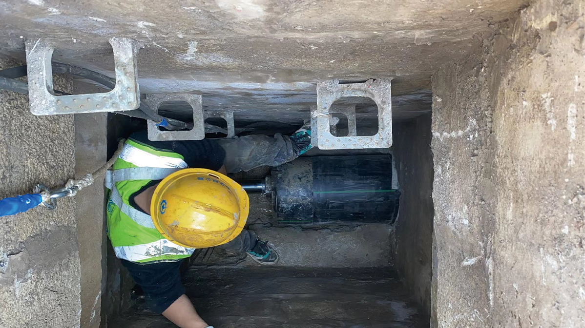 吉阳HDPE短管内衬法